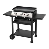 Gas teppanyaki plaat